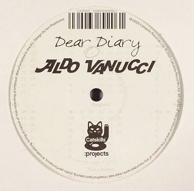 Aldo Vanucci - Dear Diary EP - UK 12'' Vinyl - 2005 - Catskills