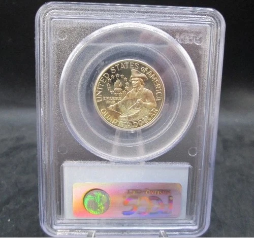 Silver 1976 S Bicentennial US Quarter Proof Silver Coin PCGS PR69 DCAM Fast Ship