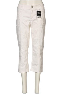 Street One Stoffhose Damen Hose Pants Chino Gr. 38 Baumwolle Weiß #v1w8d3j