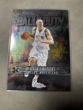 2025-26 Topps Chrome - Ball of Duty Dirk Nowitzki #BD-17