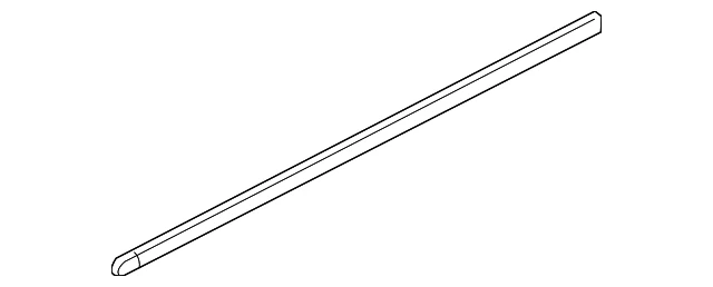 Genuine Nissan 2010-2015 Rogue Left Front Lower Door Molding - NEW OEM - Image 2 of 3