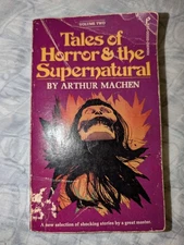 TALES OF HORROR AND THE SUPERNATURAL - Arthur Machen 1973 - SHORT STORIES Ad