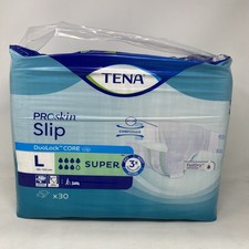 30 x TENA Slip Pro Super Large | Adult Unisex Incontinence Slips | 1 Pack of 30