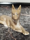 Vintage USSR Collectible Porcelain figurine Dog Sheepdog statuette