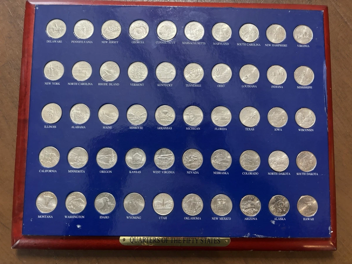 State Quarter Book In Us State Quarters (1999-2008) for sale | eBay