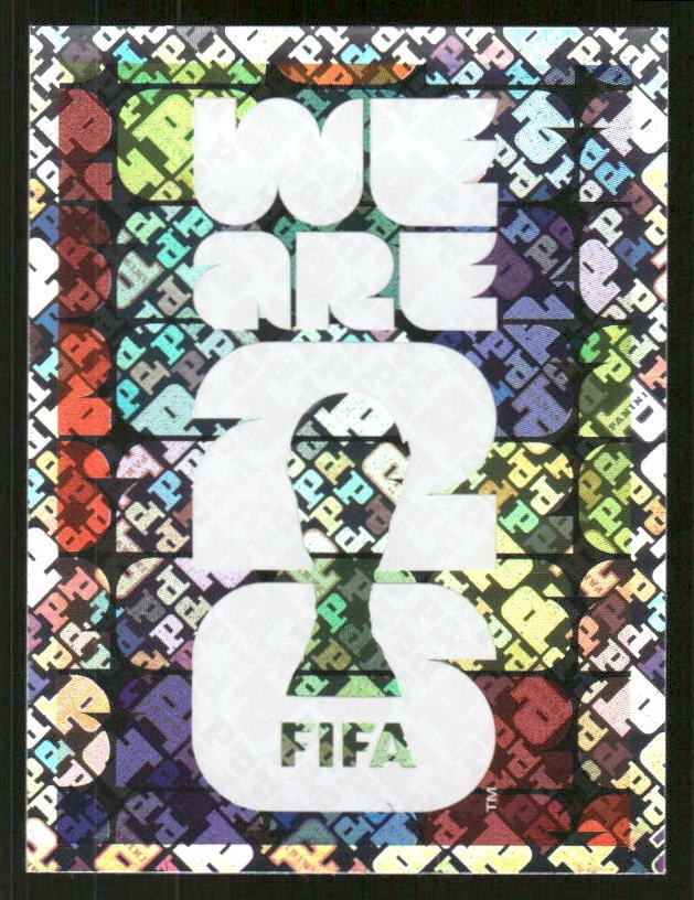 2026 USA Fifa World Cup Panini Sticker Holo Foil We Are 2026 Logo FWC4