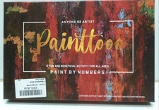 PAINT BY NUMBERS Acrylic Paint Set-Printed Canvas, Paintbrushes FBM010-033