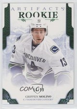 2017-18 Upper Deck Artifacts Rookie Redemptions Emerald 53/99 Griffen Molino 2o7