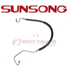 Sunsong Pump To Hydroboost Power Steering Pressure Line Hose for 1987-1988 vx