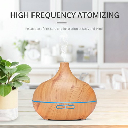 LED Air Humidifier Aroma Oil Ultrasonic Air Diffuser 7 Colour Home Defuser - Picture 6 of 20
