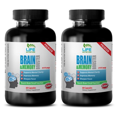 DMAE - Brain & Memory Booster 775mg - Improves Memory & Cognitive Functions 2B