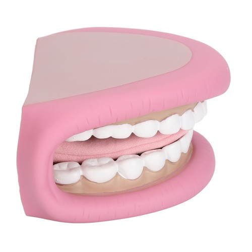 Kids Mouth Hand Puppet 28 Teeth Tongue Mouth Puppet With Toothbrush - Photo 10/22