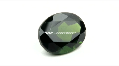Chrome Diopside 1.34ct rare aaa green color 100% natural earth mined Russia - Video 1 of 1