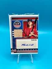 2023 Panini Stars & Stripes USA Talan Bell Autograph Relic Baseball Card