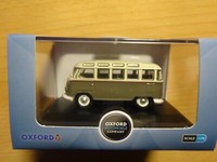 Vw Bus T1 Samba Grau Oldtimer Modelauto *Neu* Ca. 6Cm