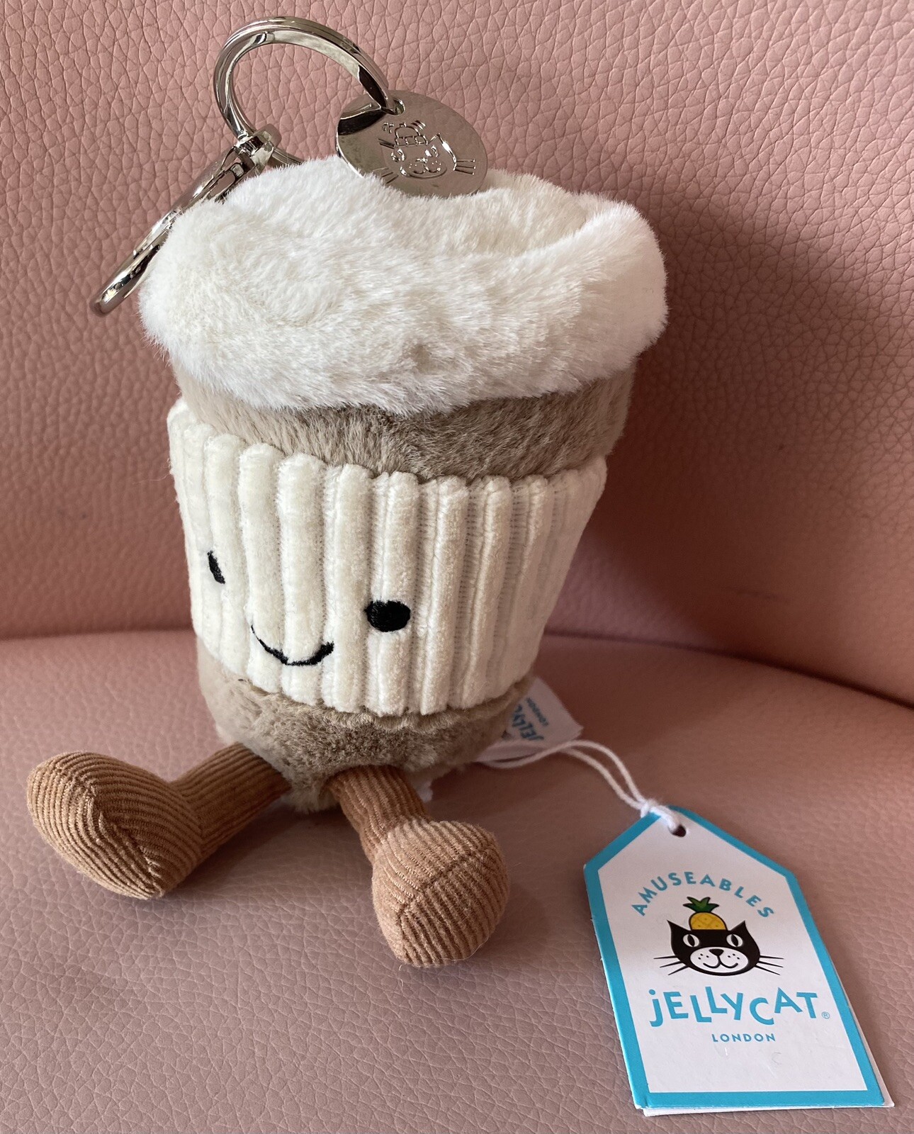 Jellycat Amuseable CoffeeToGo Bag Charm{One Size}{ACOF4BC}{Bags} eBay