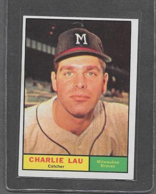 1961 Topps Baseball #261 Charley Lau EX *5076 | eBay