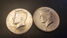 Set of 2020 P&D Kennedy Half Dollars, Circulated NIFC