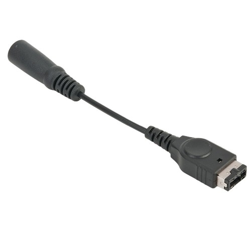 Earphone Adapter Cord for Nintendo For Game Boy Advance SP Black Color - Picture 10 of 24