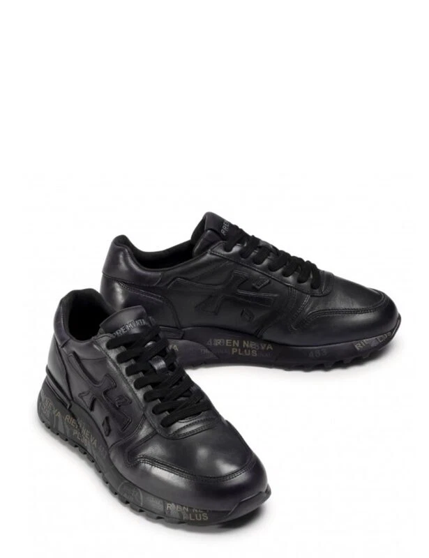 Sneakers PREMIATA Man Tutta Black Leather Art. Mick 1453 eBay