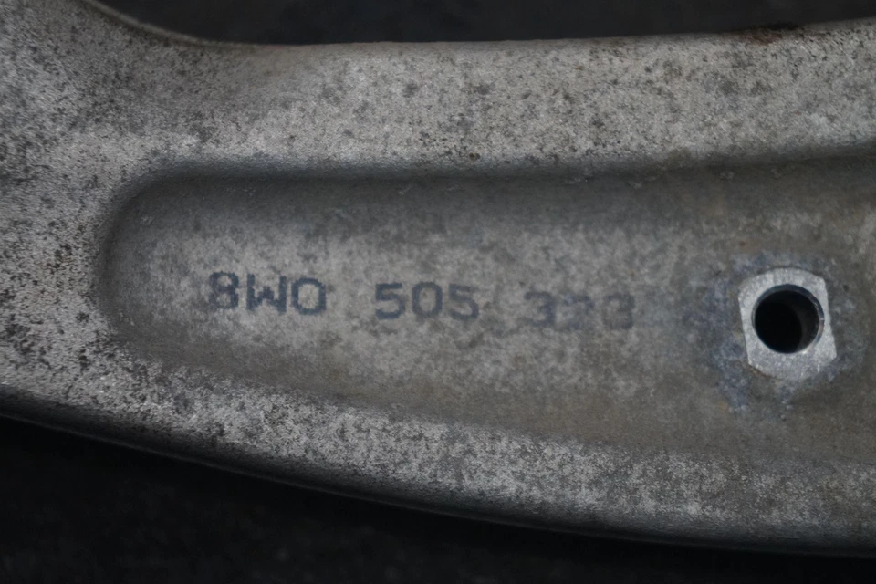 Juego 4 brazos de control izquierdo suspensión trasera 8W0505311H 8W0505397F OEM Audi S5 2019 Foto 3 de 4