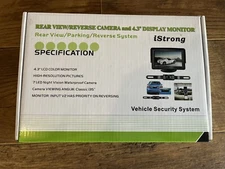 Car Reverse Monitor Rear View Camera 4.3 HD Backup  Display Parking System NEW