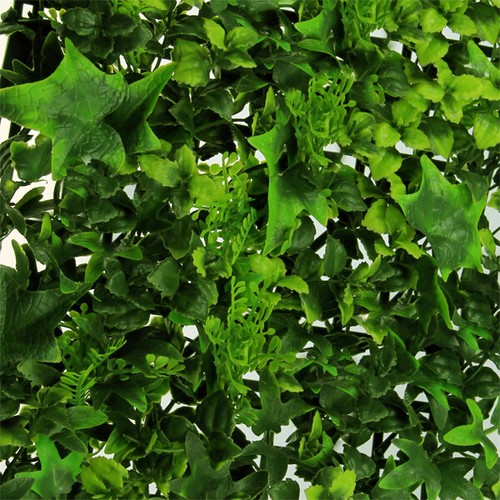 Balcony Garden Wall Artificial Plant Interlocking Tiles 50x50 cms UV Resistant - Picture 20 of 20
