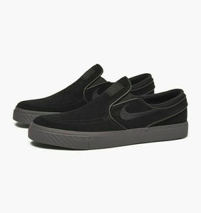 nike janoski slip on black