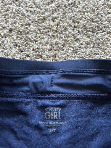 ATHLETA GIRL Size S/7 Beach SHORTS Girls Tie Dye Cannonball Swim Surf Bottom X24 - Picture 2 of 4