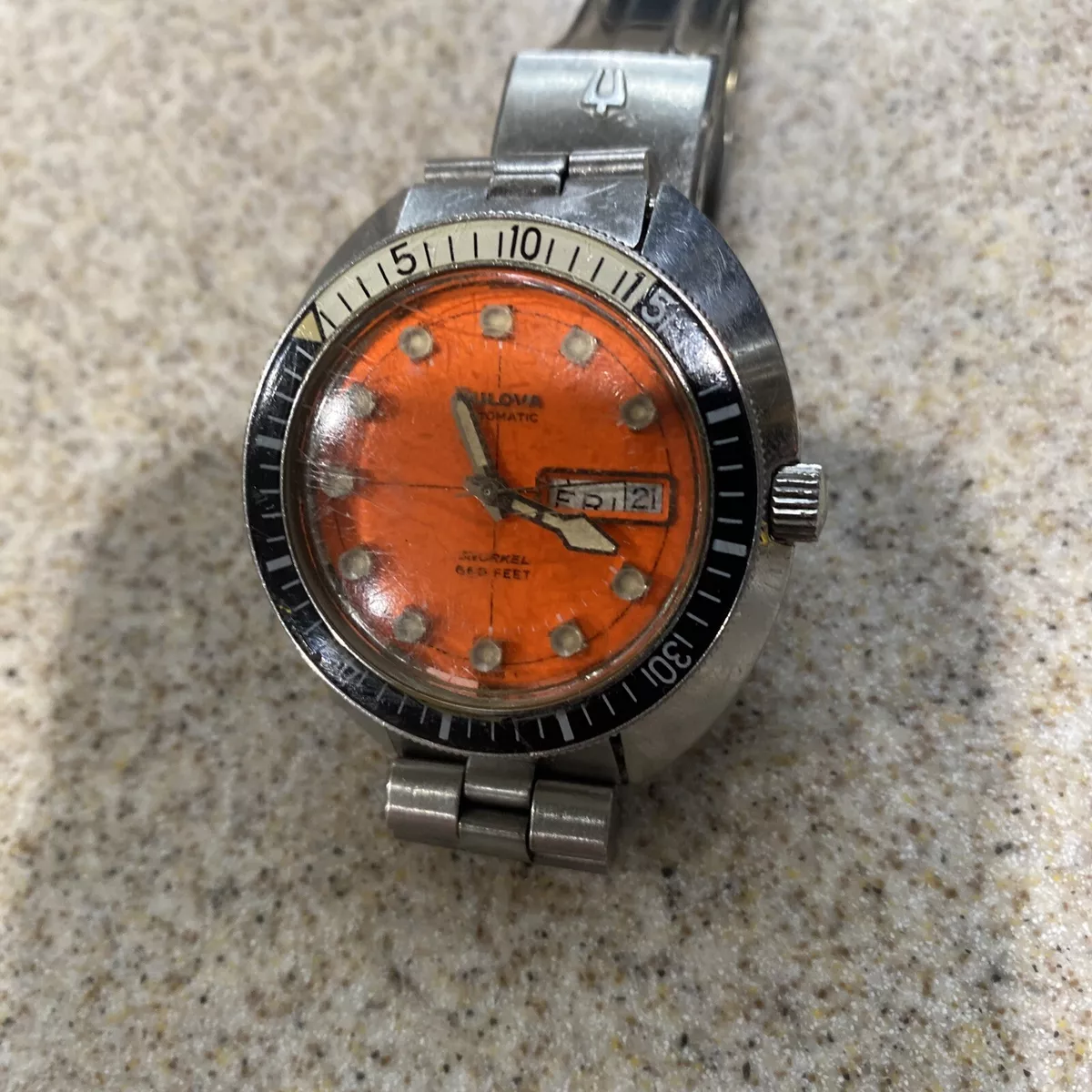 Bulova oceanographer top snorkel 666