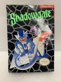 Shadowgate (Nintendo Entertainment System, 1989) NES Game & Box Kemco Seika