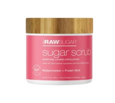 2 Pack Raw Sugar Moisture Loving Sugar Scrub Watermelon + Mint 15.0 oz
