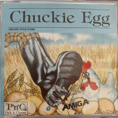 Für Amiga: Chuckie Egg,  cooles Arcade-Game für den Amiga 500, Disk, Jewelcase!