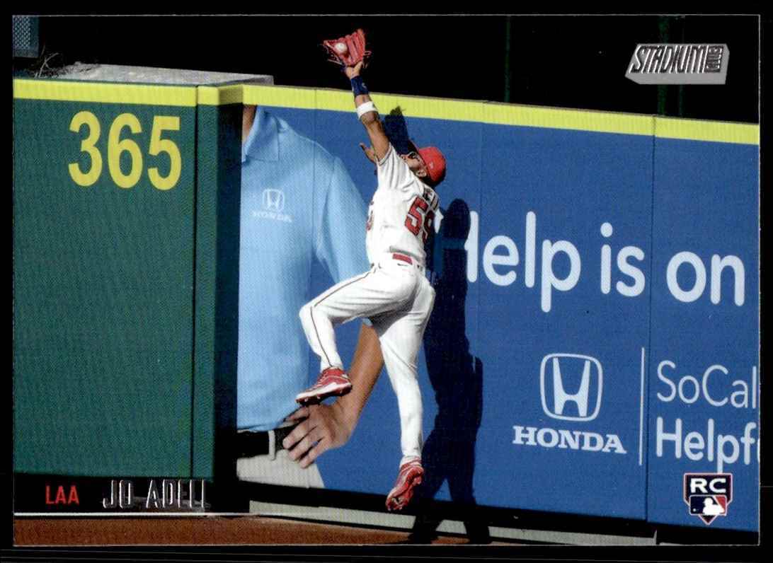 2021 Stadium Club Jo Adell Rookie Los Angeles Angels #231