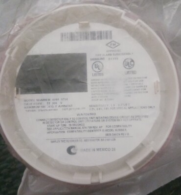 Simplex 4098-9754 TrueAlert Photoelectric and Heat Multisensor Fire Smoke Alarm