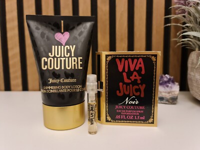 Luxusproben Juicy Couture Body Lotion & Parfum Probe Set 