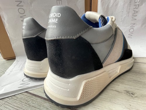 ANDROID HOMME BLUE WHITE MATADOR TRAINERS SHOES AHS-253 - UK 8 (42) - NEW BOX - Picture 11 of 19