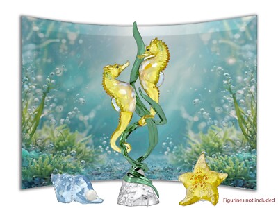 Swarovski SCS seahorse Idyllia 2025 crystal display Read Description
