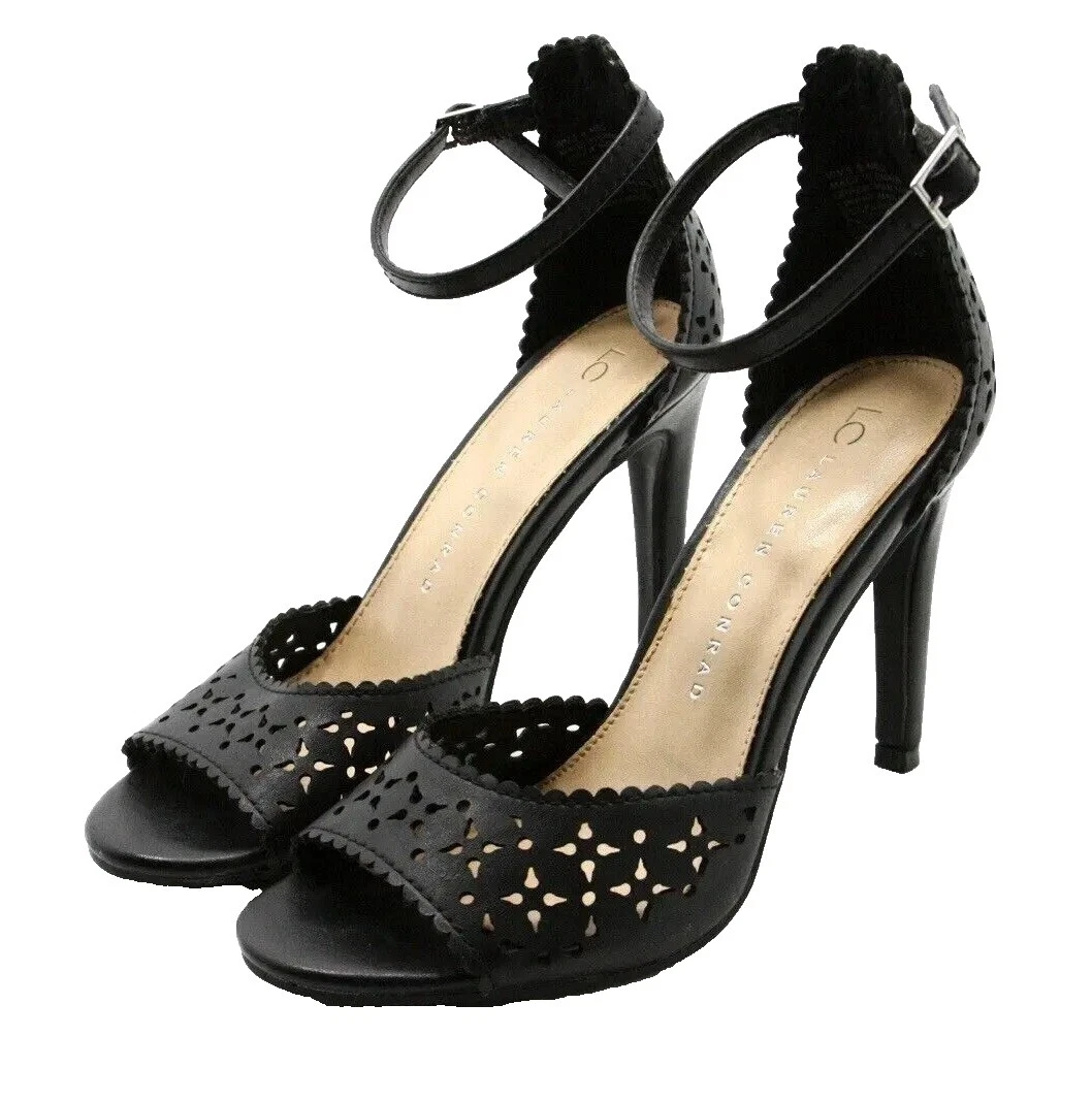 Mujer LC Lauren Conrad Tacones superior de cuero para mujeres