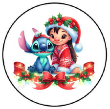 LILO AND STITCH CHRISTMAS ENVELOPE SEALS LABELS STICKERS PARTY FAVORS