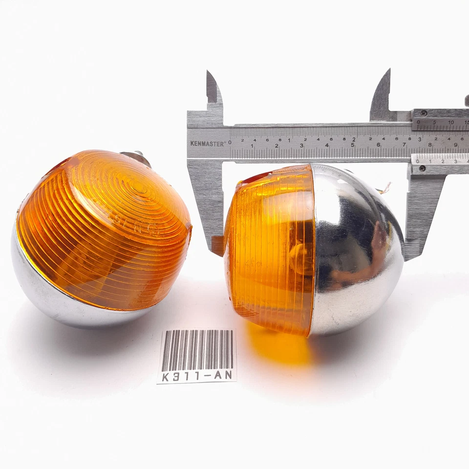 2Pc Yamaha RS100 RS125 LS3 AS2 AS3 YL2 YG5 FS1 YAS1 Winker Turn Signal Long #1 - Imagem 3 de 4