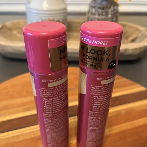 EVERPRO Gray Away - MEDIUM TO LIGHT BLONDE 2.5oz Root Cover Up - LOT OF 2. - Picture 9 of 12