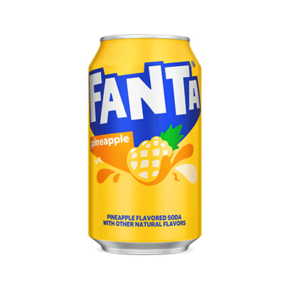 Fanta - USA - Pineapple - 12 x 0,355L Dosen