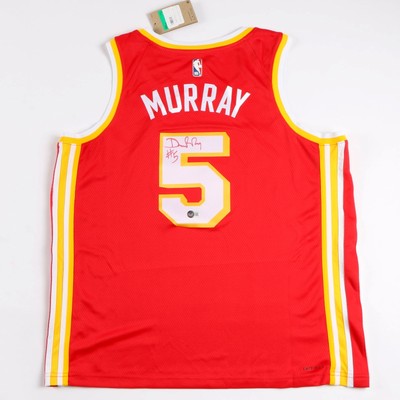 Dejounte Murray Signed Jersey Atlanta Hawks Swingman