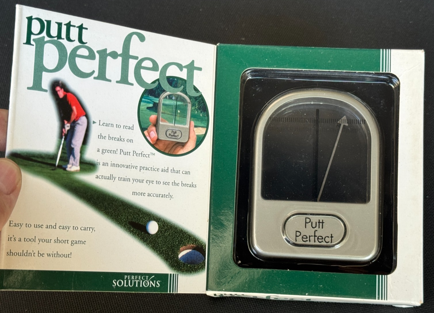 Putt Perfect by Perfect Solutions - Visual Golf Putting Aid 2001 Unused ...
