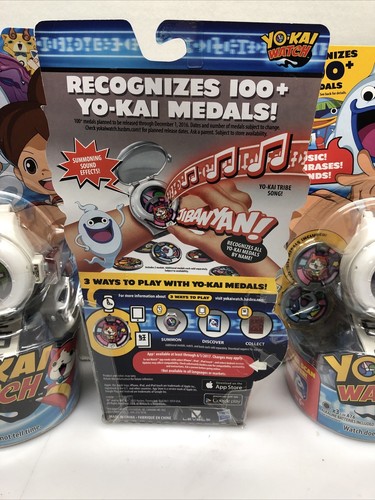 3 OROLOGI YO-KAI - Bianco con 2 Medaglie - Serie 1 Hasbro Toys 2015 - Foto 8 di 8