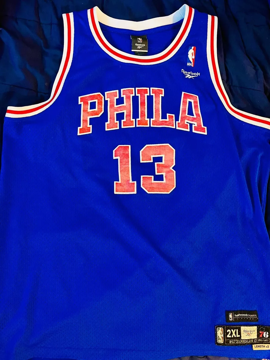 Wilt Chamberlain Philadelphia 76ers Jersey – Classic Authentics