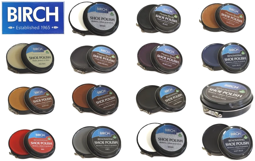 Leather Wax Shoe Polish High Pigment Carnauba Wax Birch Traditional Renovating