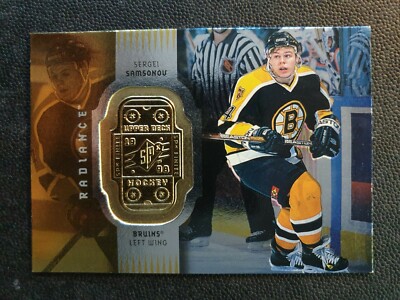 1998-99 SPx Finite Radiance #5 Sergei Samsonov #0781/4750