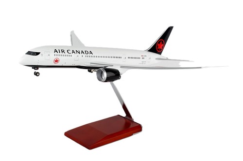 Skymarks SKR8905 Air Canada Boeing 787-800 C-GHPQ Desk 1/100 Model Airplane - Picture 2 of 10